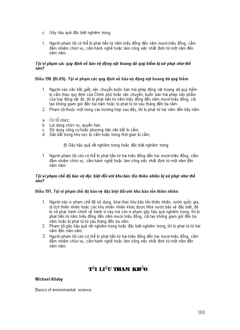 image for page Hỏi đáp về môi trường