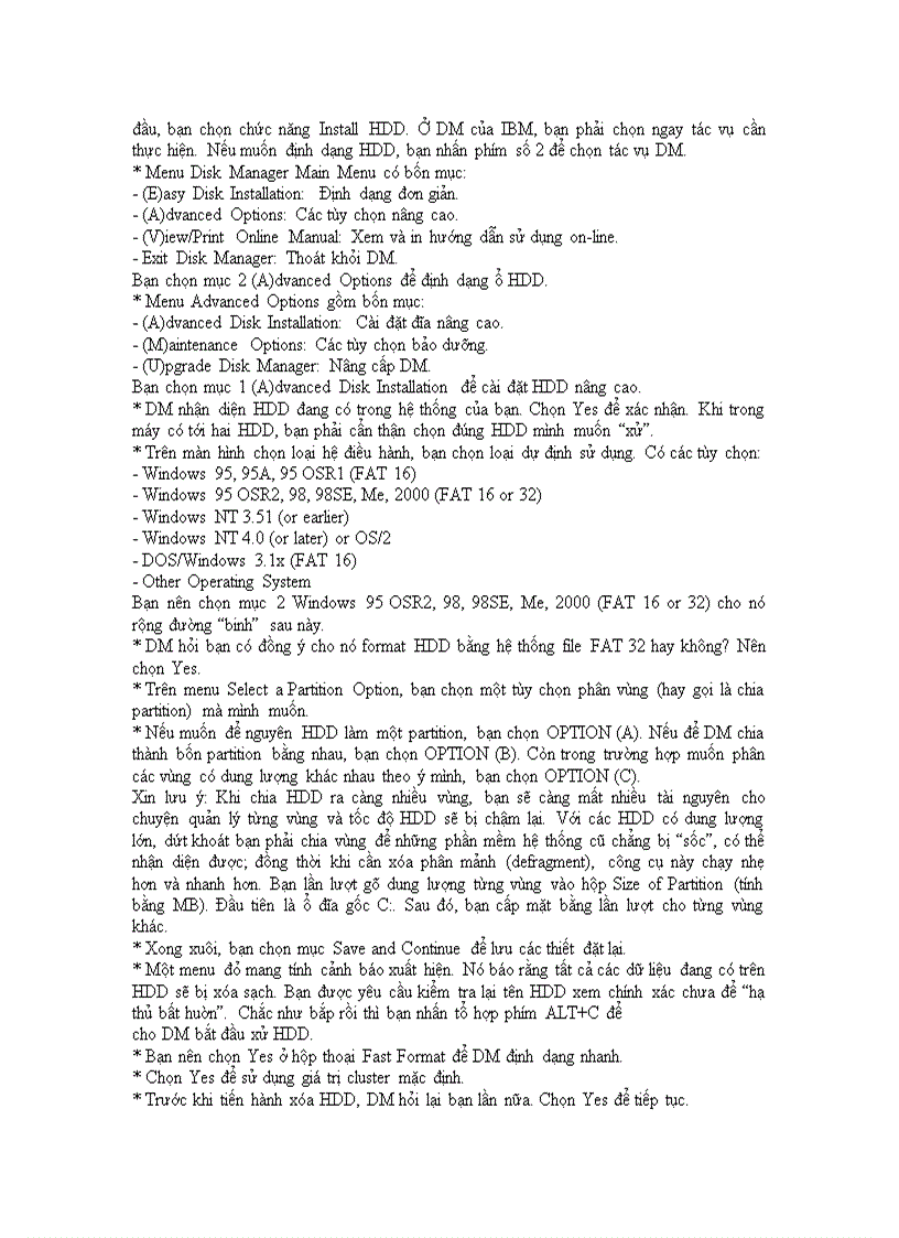 image for page Hướng dẫn chia ổ cứng HDD