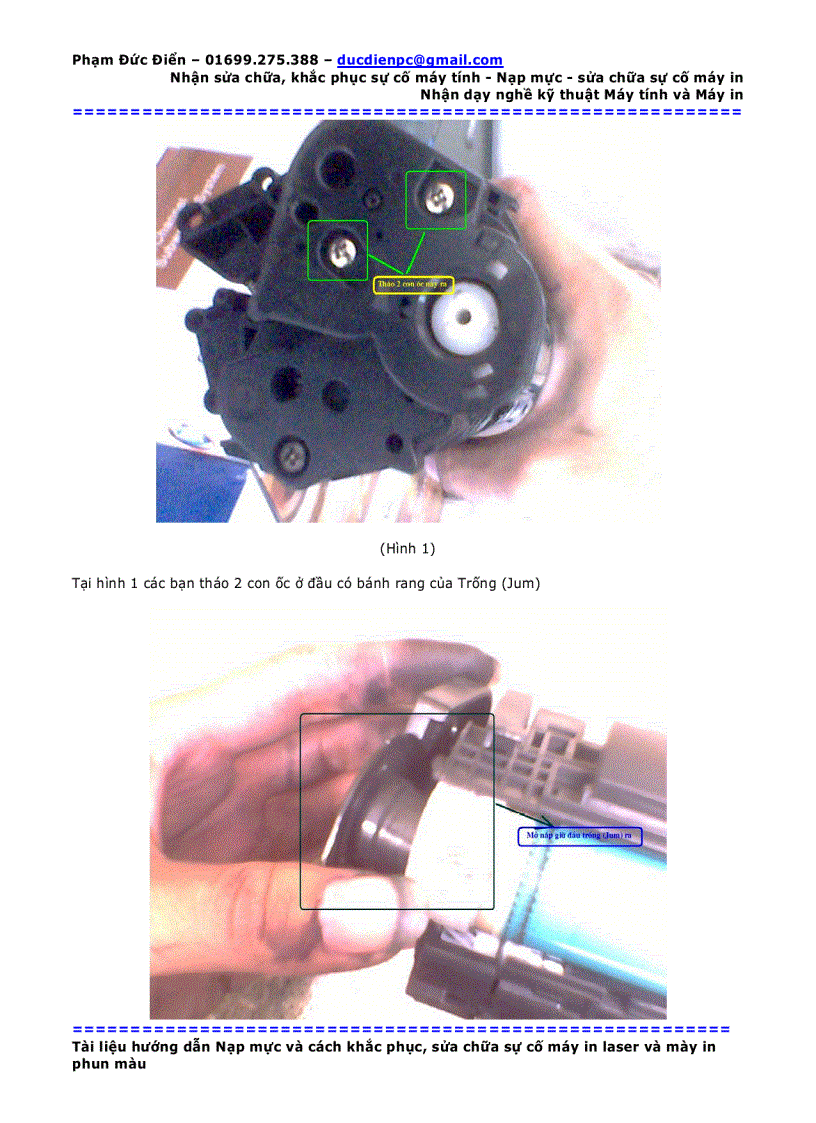 image for page Hướng dẫn đổ mực máy in các loại
