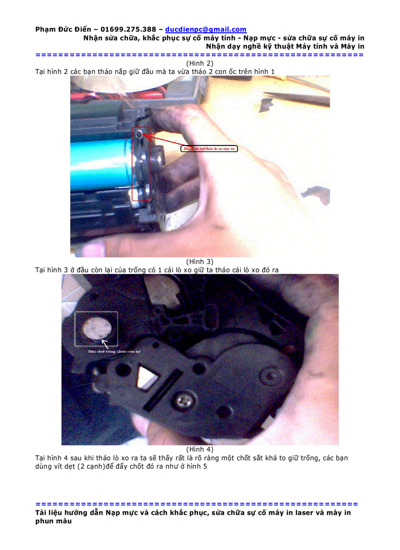 image for page Hướng dẫn đổ mực máy in các loại