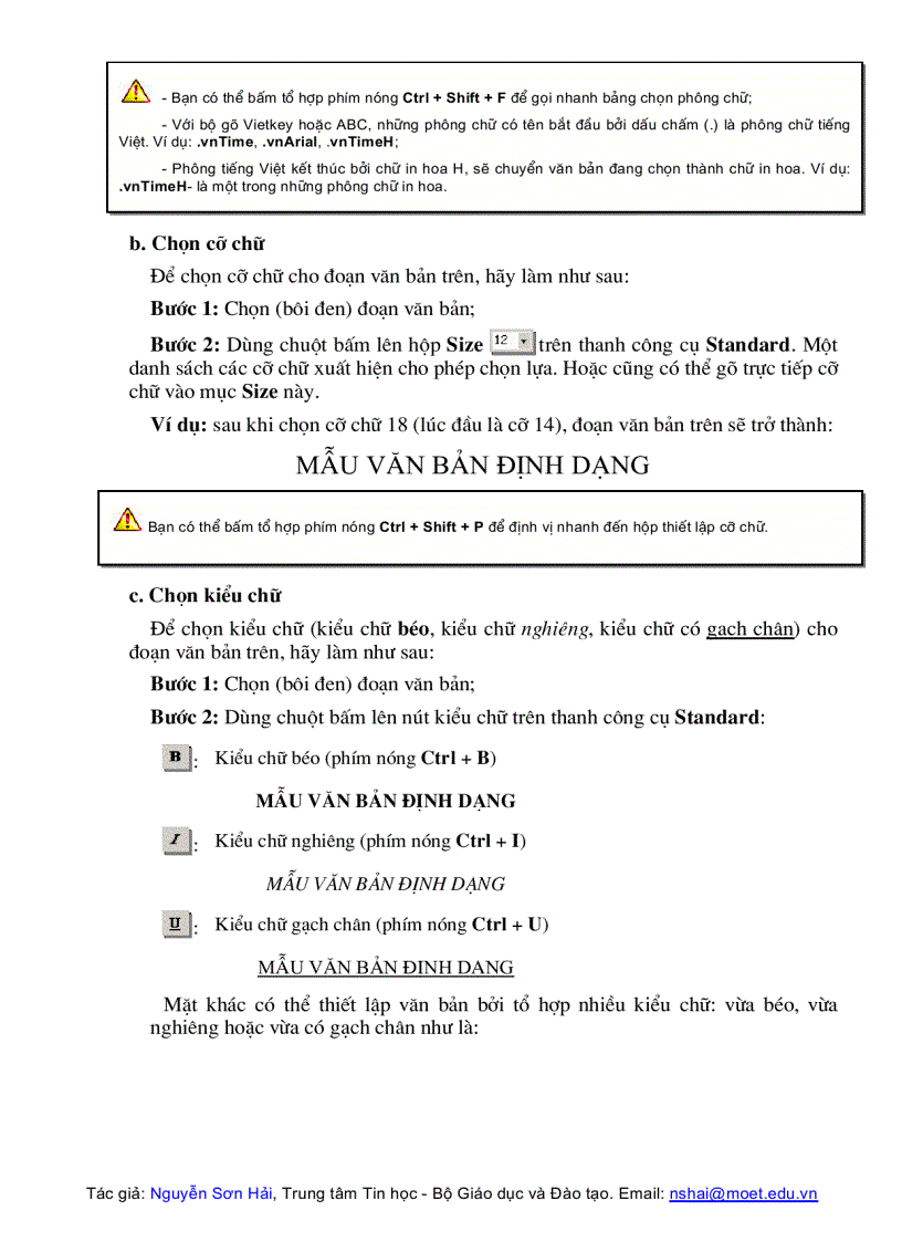 image for page Hướng dẫn học Word