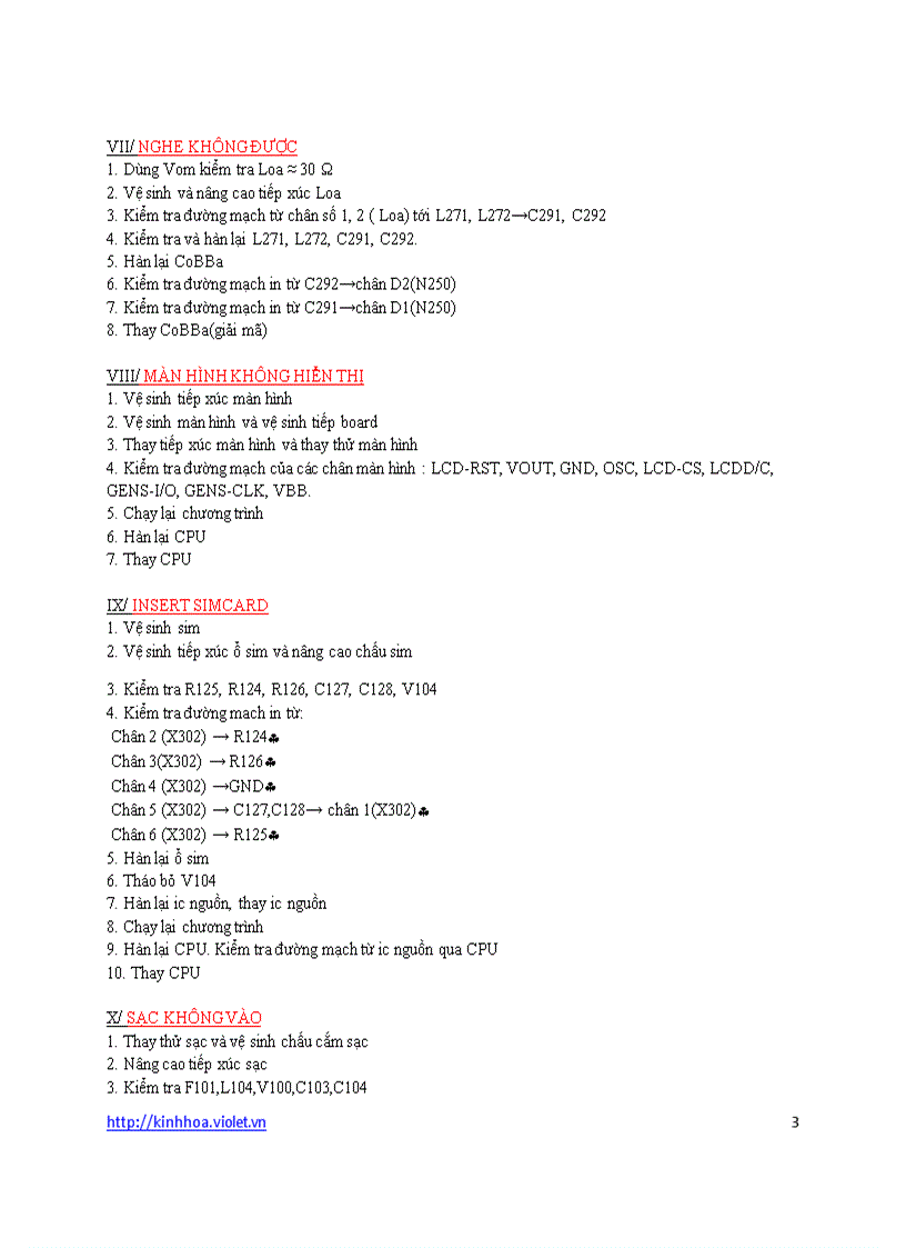 image for page Hướng dẫn sửa chữa máy điện thoại