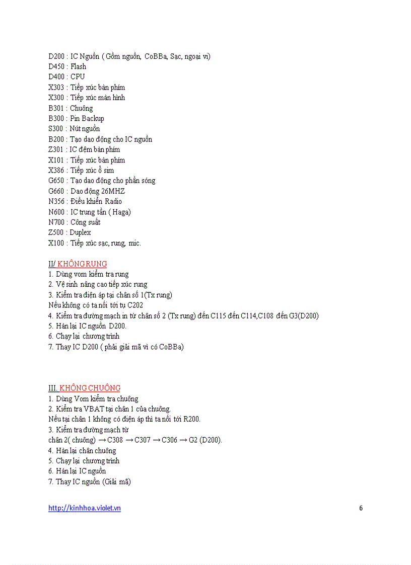 image for page Hướng dẫn sửa chữa máy điện thoại