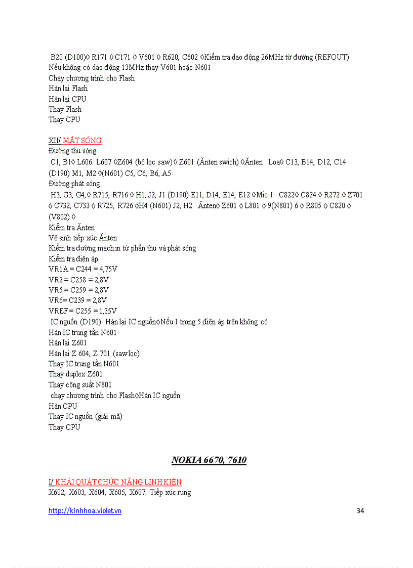 image for page Hướng dẫn sửa chữa máy điện thoại