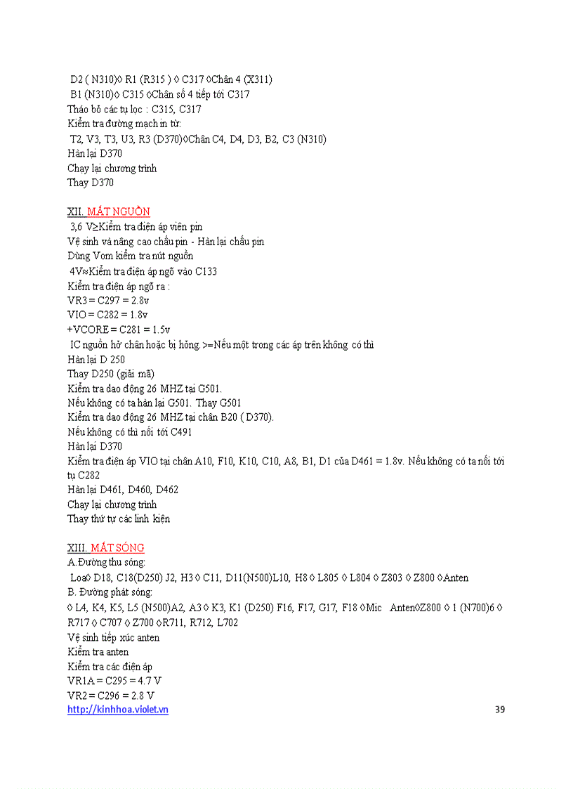 image for page Hướng dẫn sửa chữa máy điện thoại