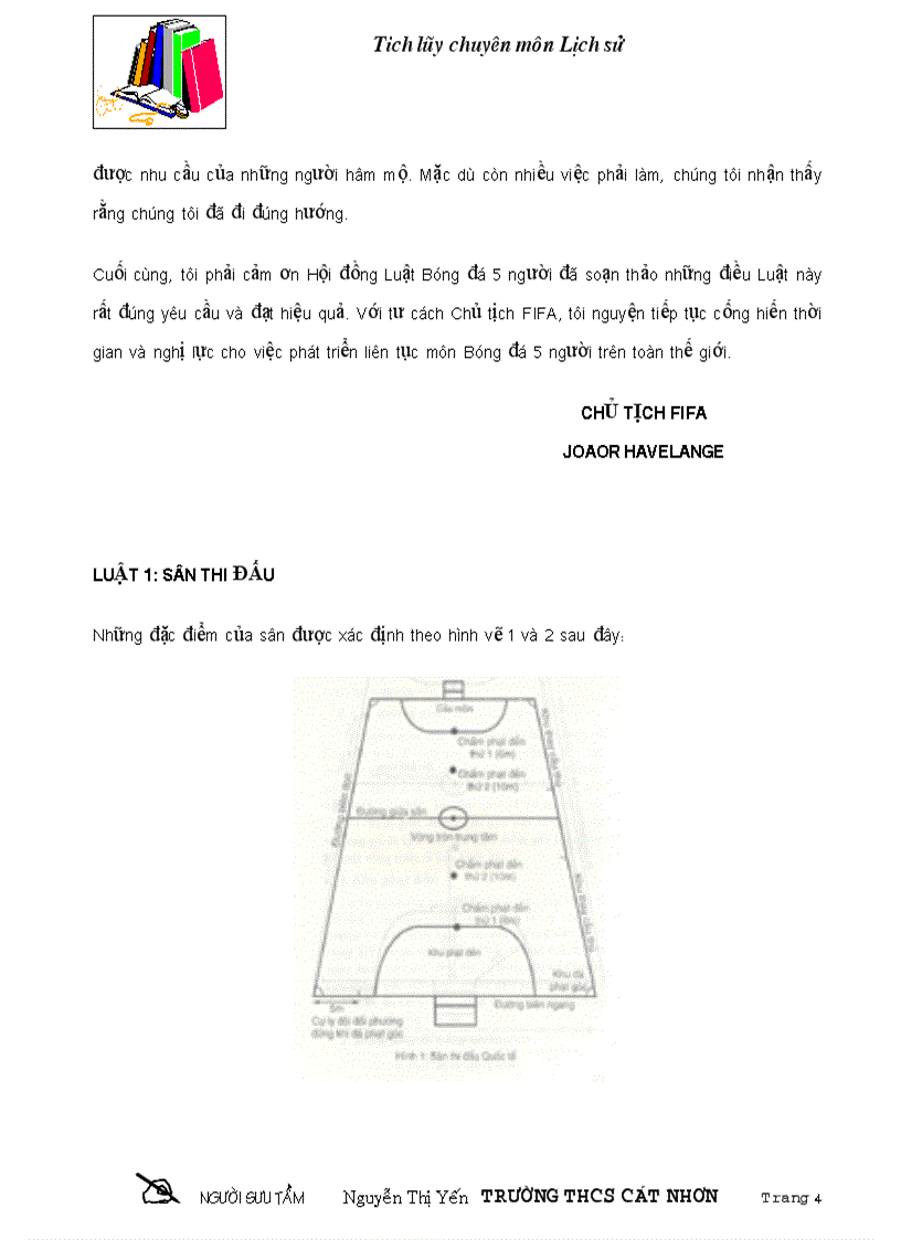 image for page Luat bong da mi ni