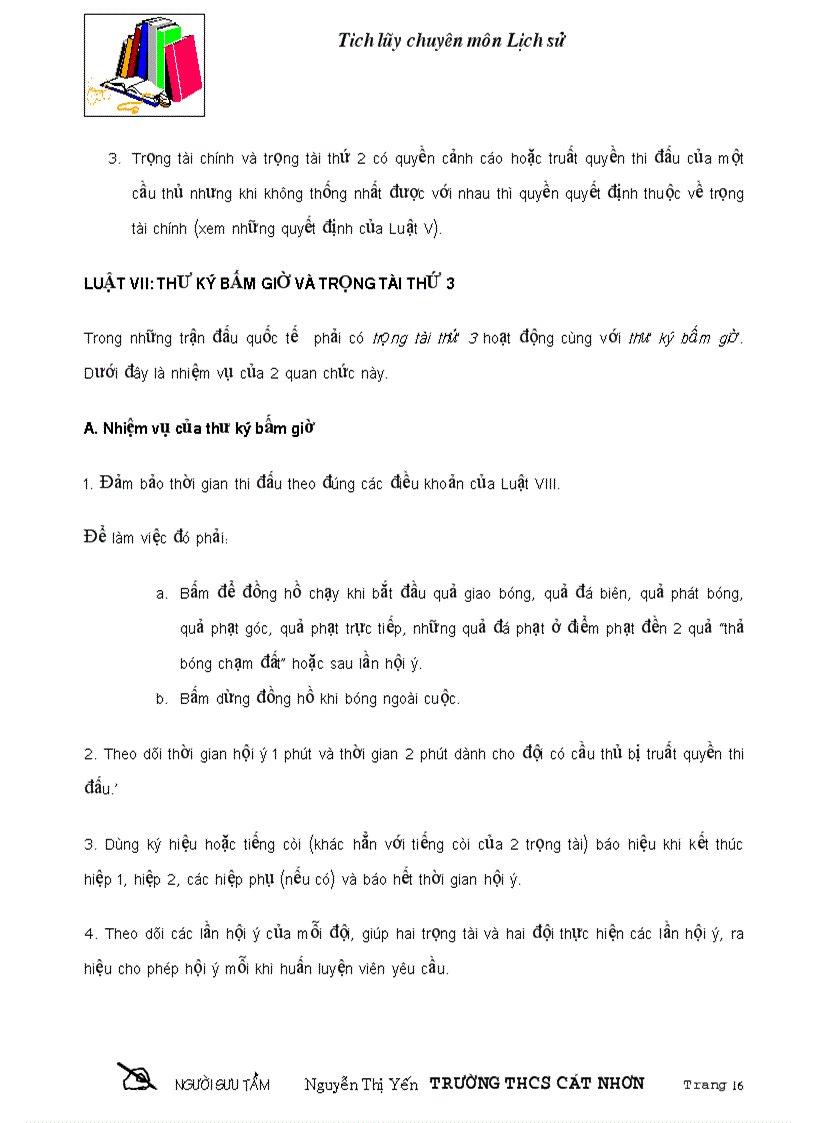 image for page Luat bong da mi ni