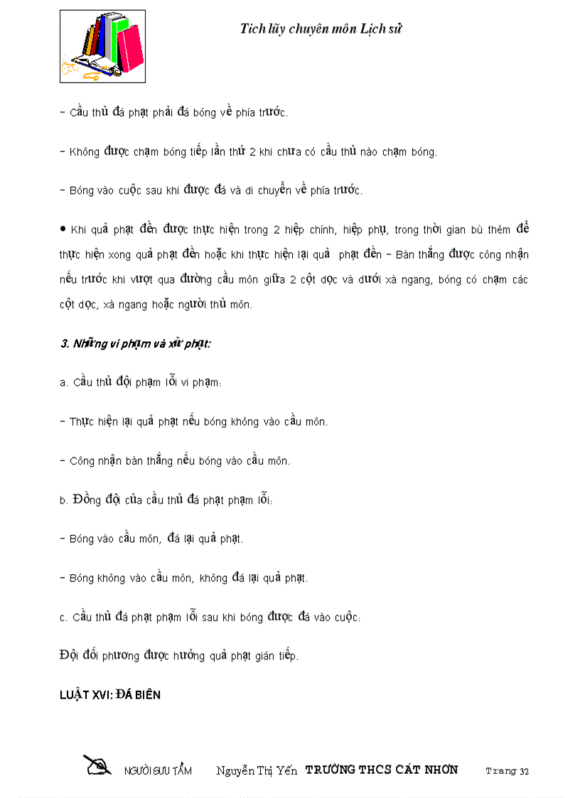 image for page Luat bong da mi ni