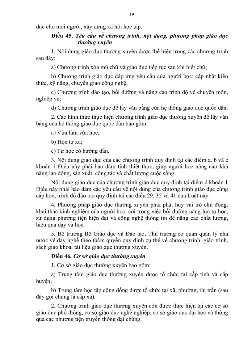 image for page Luật giáo dục 2005