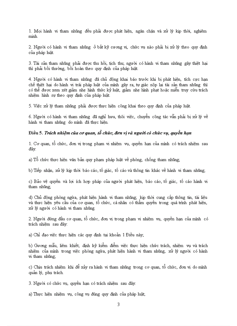 image for page Luật phòng chống tham nhũng