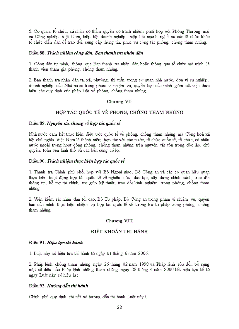 image for page Luật phòng chống tham nhũng