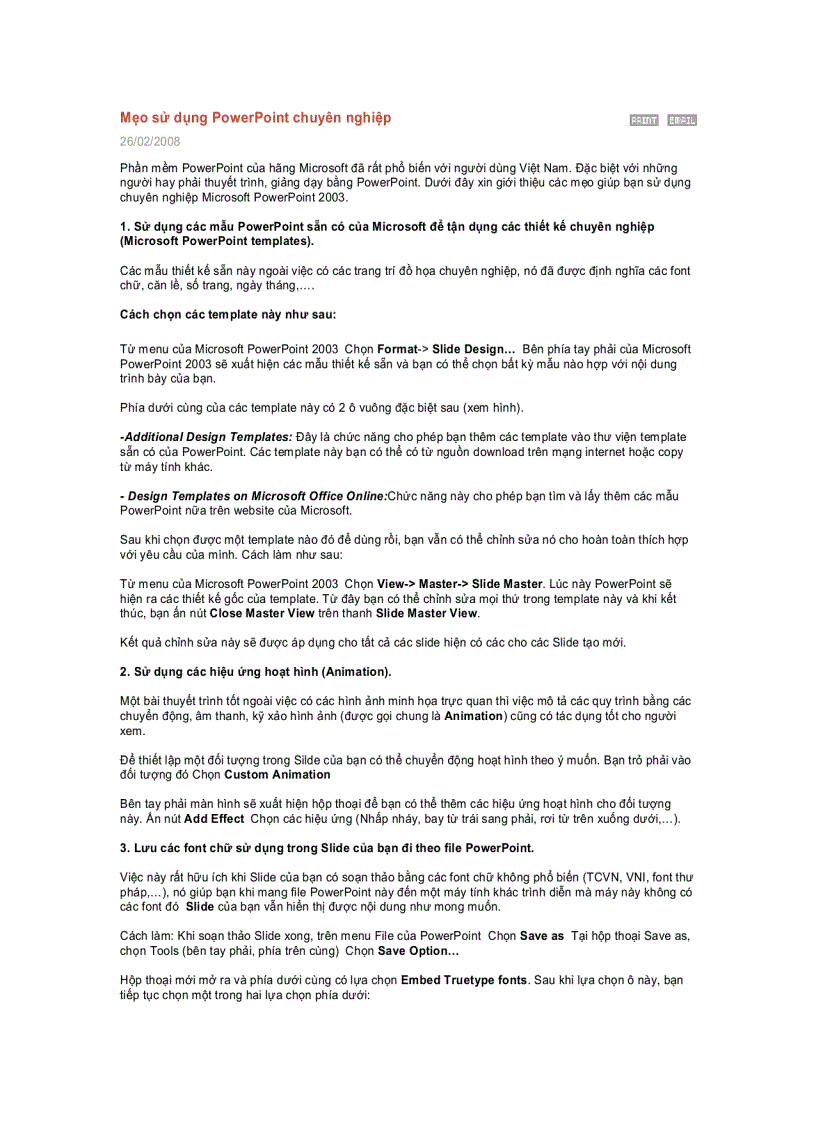 image for page Mẹo sử dụng PowerPoint chuyên nghiệp pdf