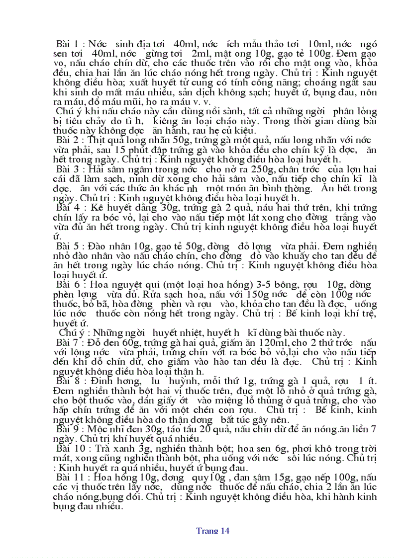 image for page Những bài thuốc quý dễ dùng