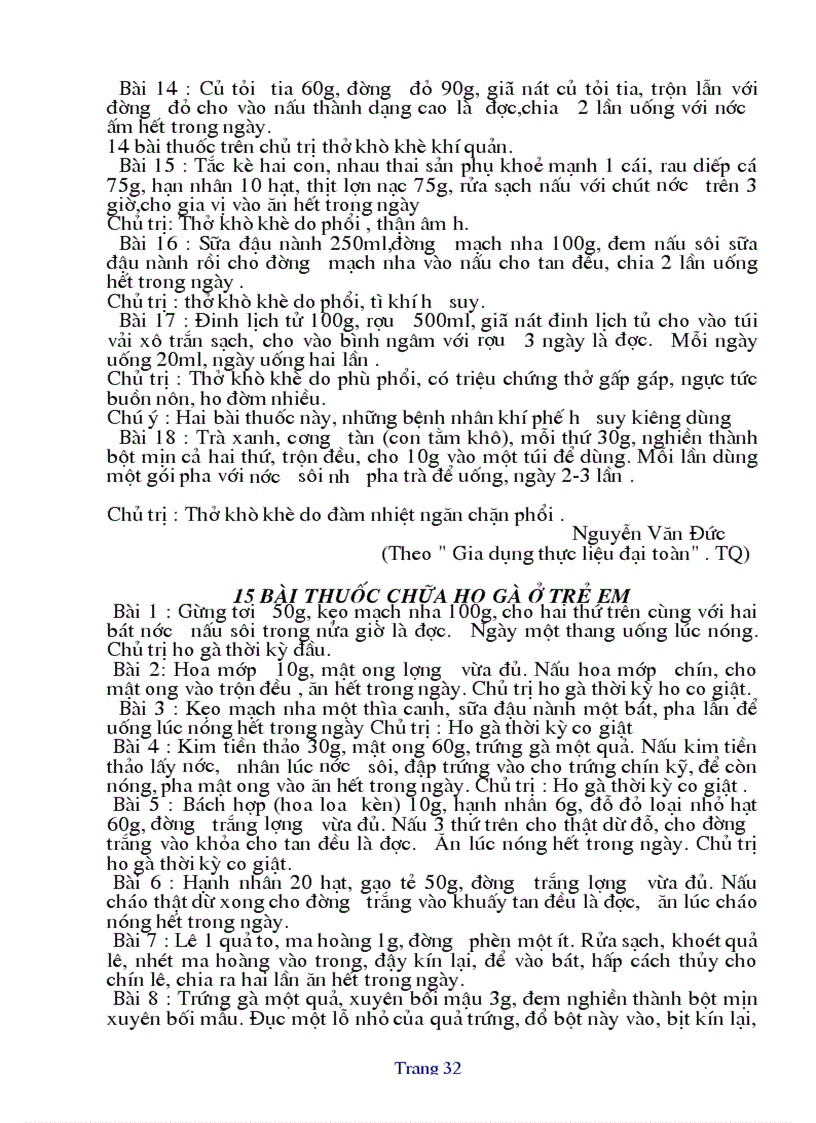 image for page Những bài thuốc quý dễ dùng