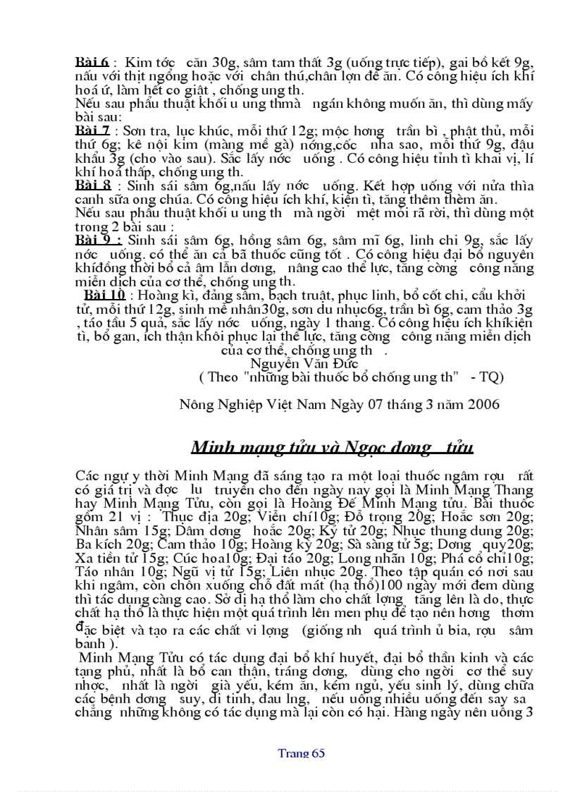 image for page Những bài thuốc quý dễ dùng