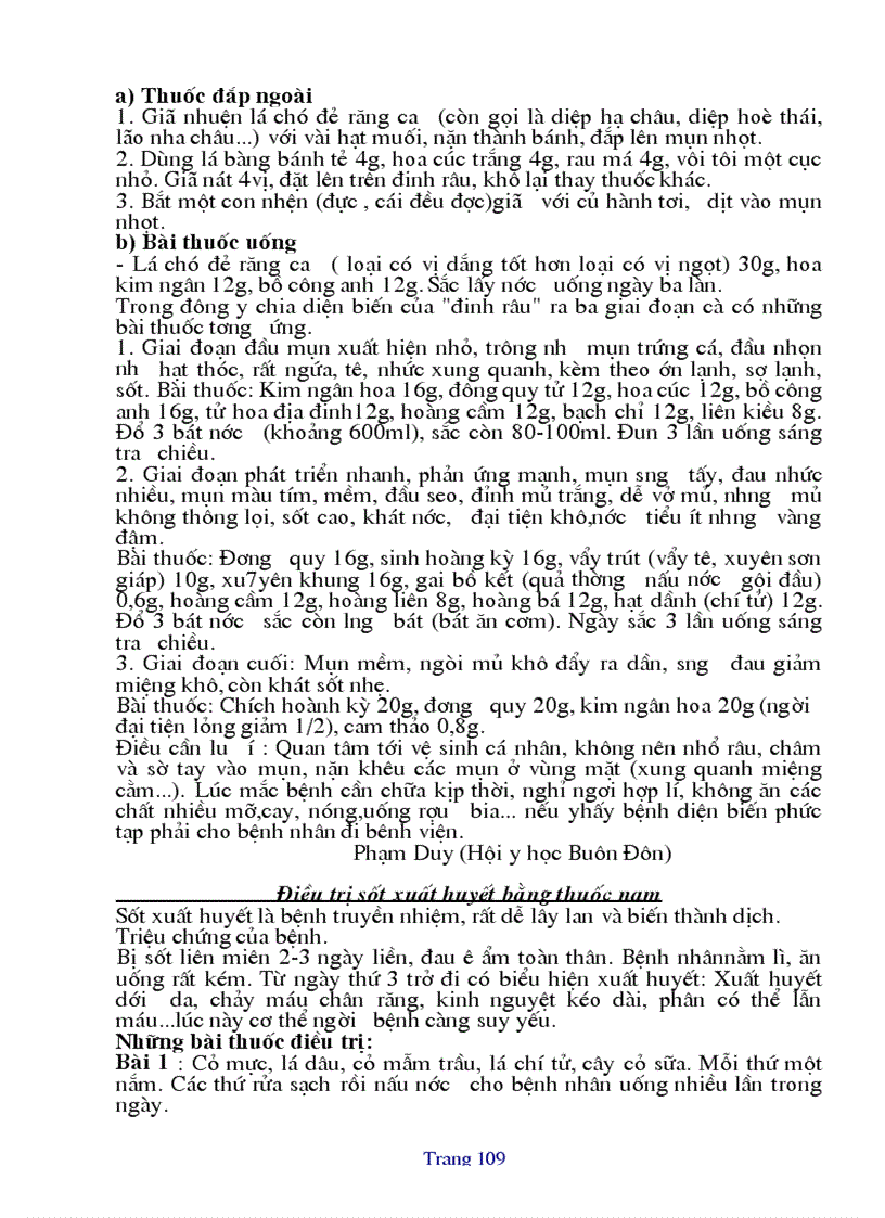 image for page Những bài thuốc quý dễ dùng