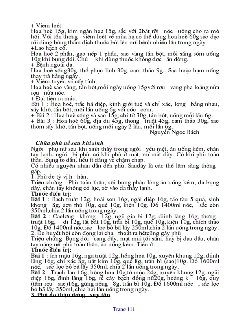 image for page Những bài thuốc quý dễ dùng