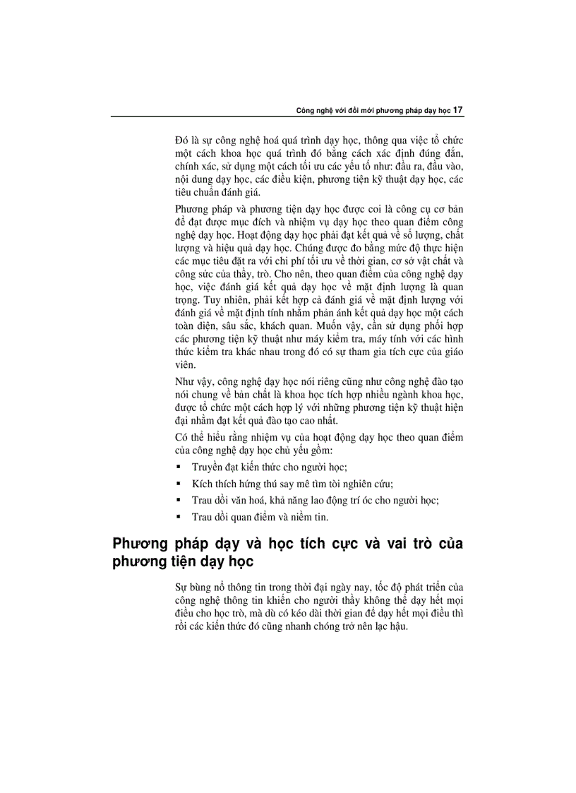 image for page Sử dụng CNTT trong dạy và học