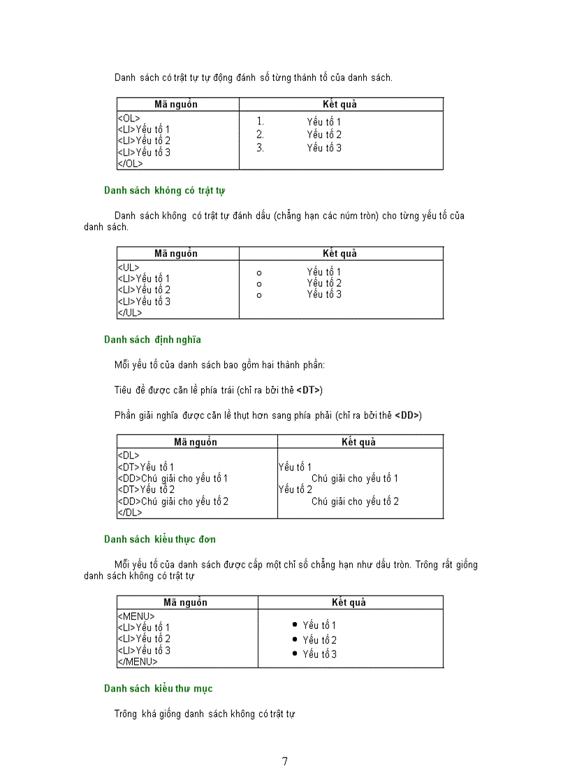 image for page Tài liệu HTML