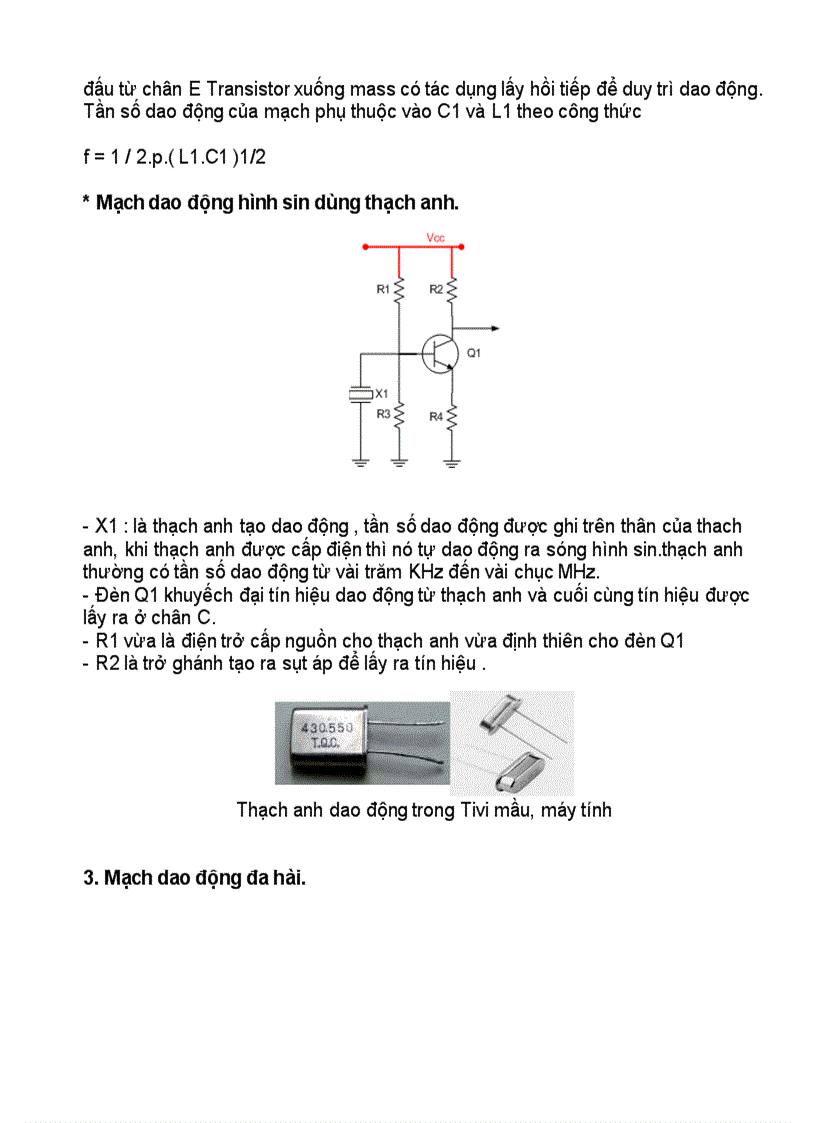 image for page Tìm hiểu mạch dao động đa hài