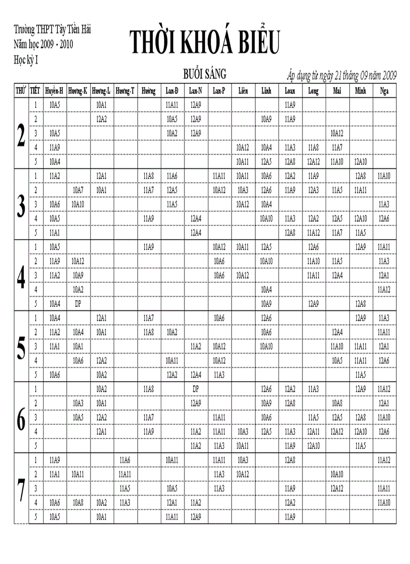 TKB 21 9 gửi Vương