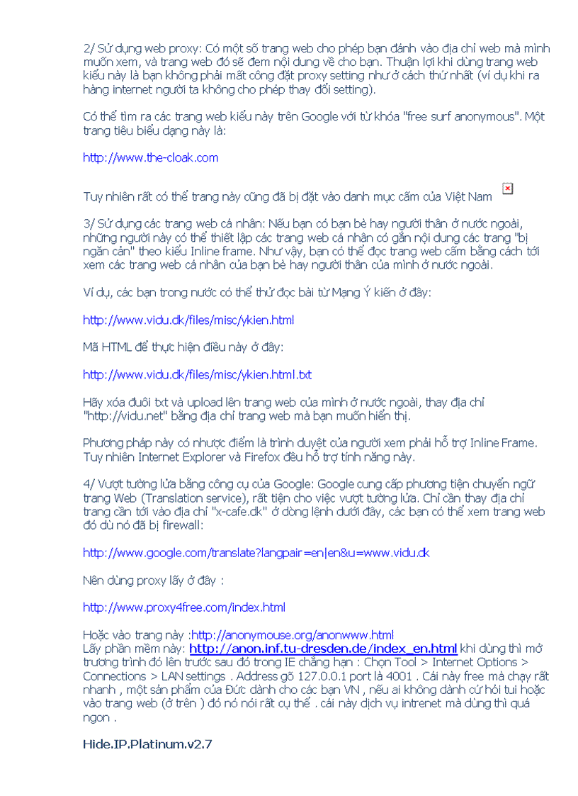 image for page 0 Cách vượt bức tường lửa