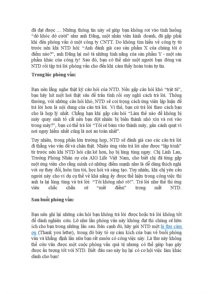 image for page 10 câu hỏi kinh điển trong buổi phỏng vấn