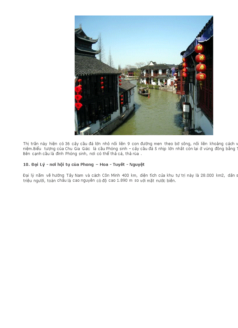 image for page 10 cổ trấn đẹp nhất trung quốc đẹp như mơ