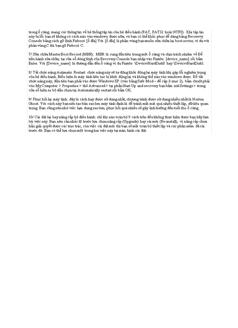 image for page 10 thủ thuật sửa lỗi khi không vào được Windows