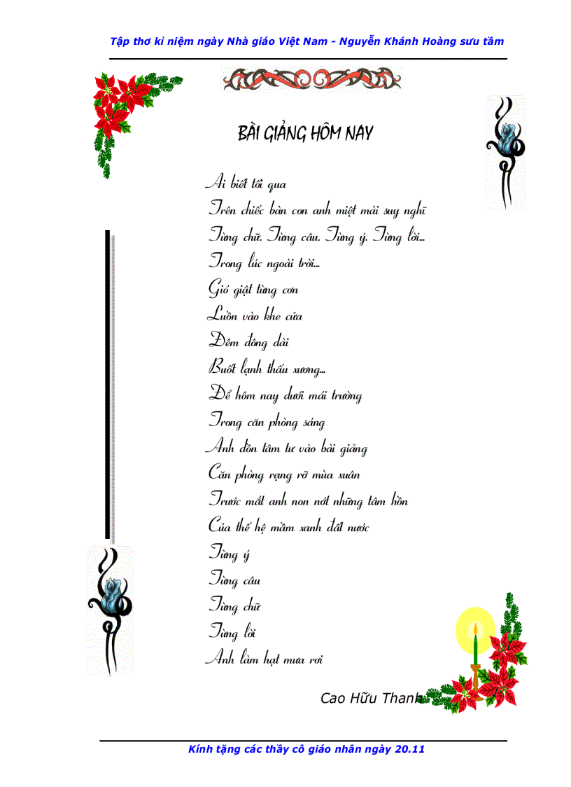 image for page 100 bài Thơ hay về nhà giáo