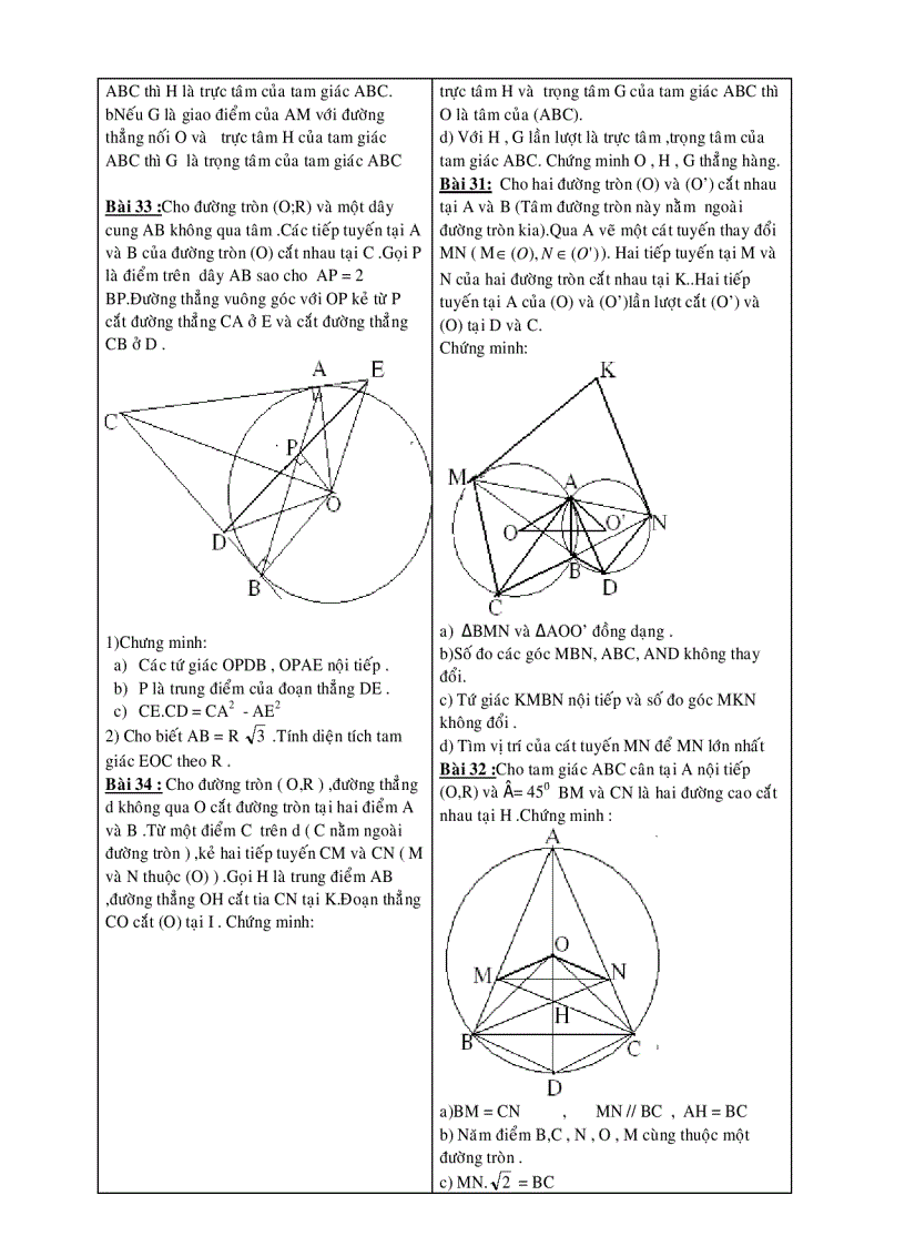 image for page 100 bài toán Hình Học ôn thi vào lớp 10
