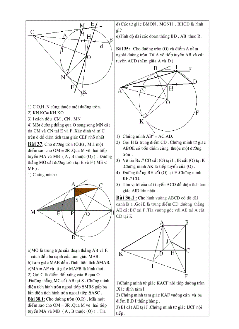 image for page 100 bài toán Hình Học ôn thi vào lớp 10