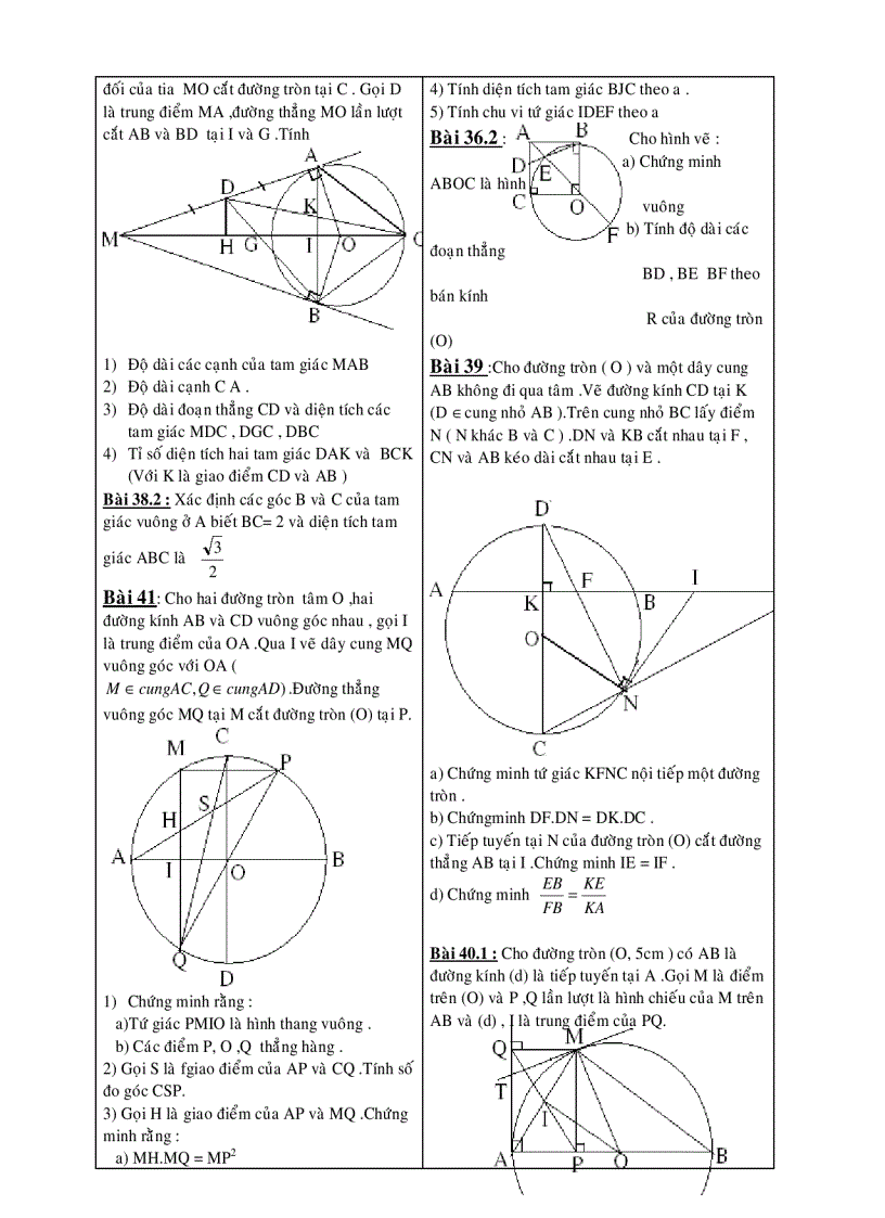 image for page 100 bài toán Hình Học ôn thi vào lớp 10