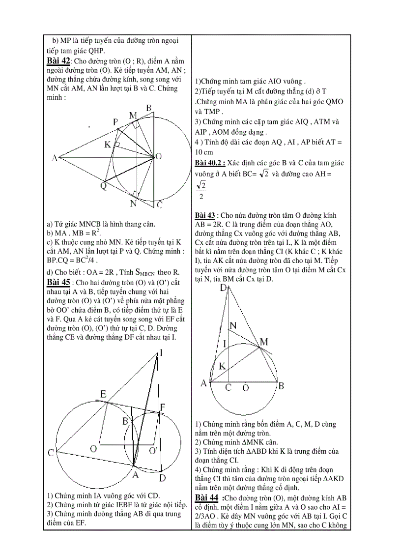 image for page 100 bài toán Hình Học ôn thi vào lớp 10