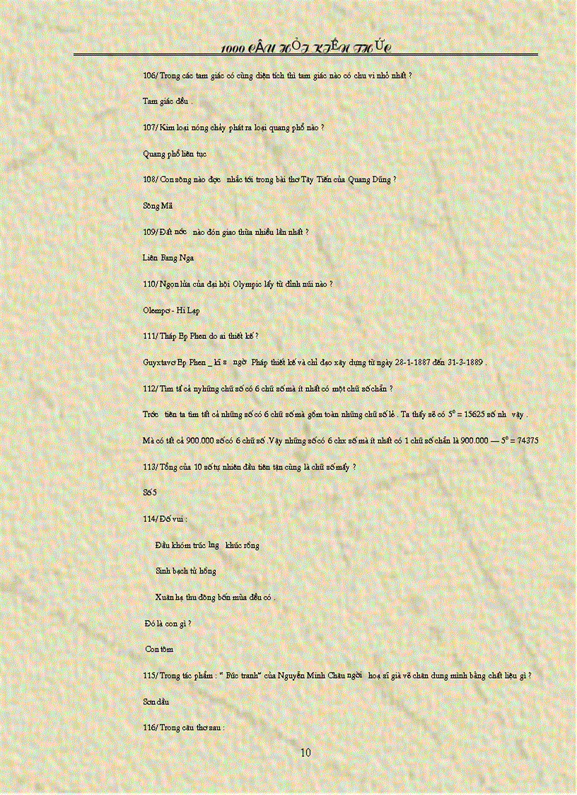 image for page 1000 câu hỏi kiến thức tổng hợp