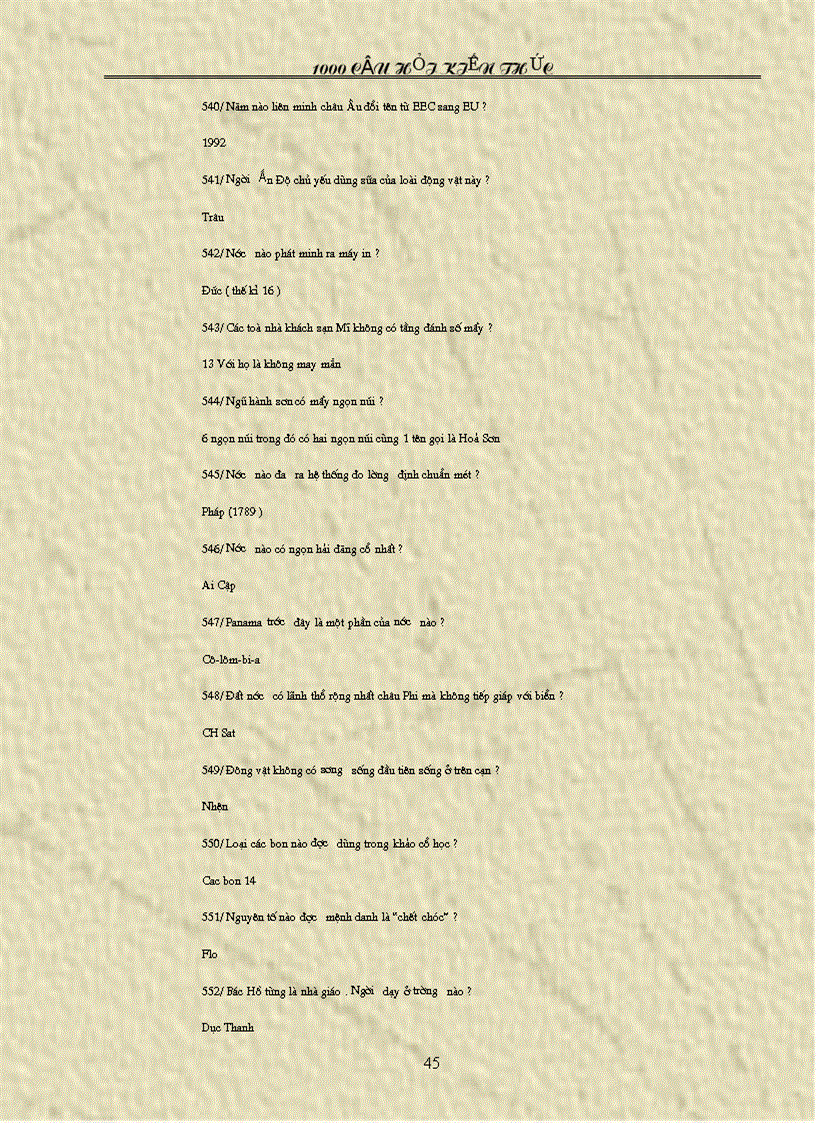 image for page 1000 câu hỏi kiến thức tổng hợp