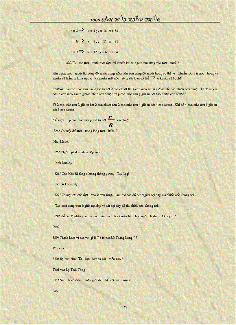 image for page 1000 câu hỏi kiến thức tổng hợp