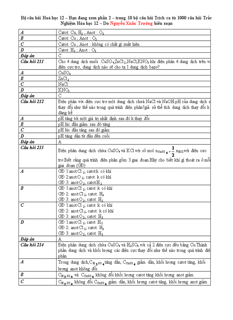image for page 1000 cau hoi Hoa hoc part 2 rar