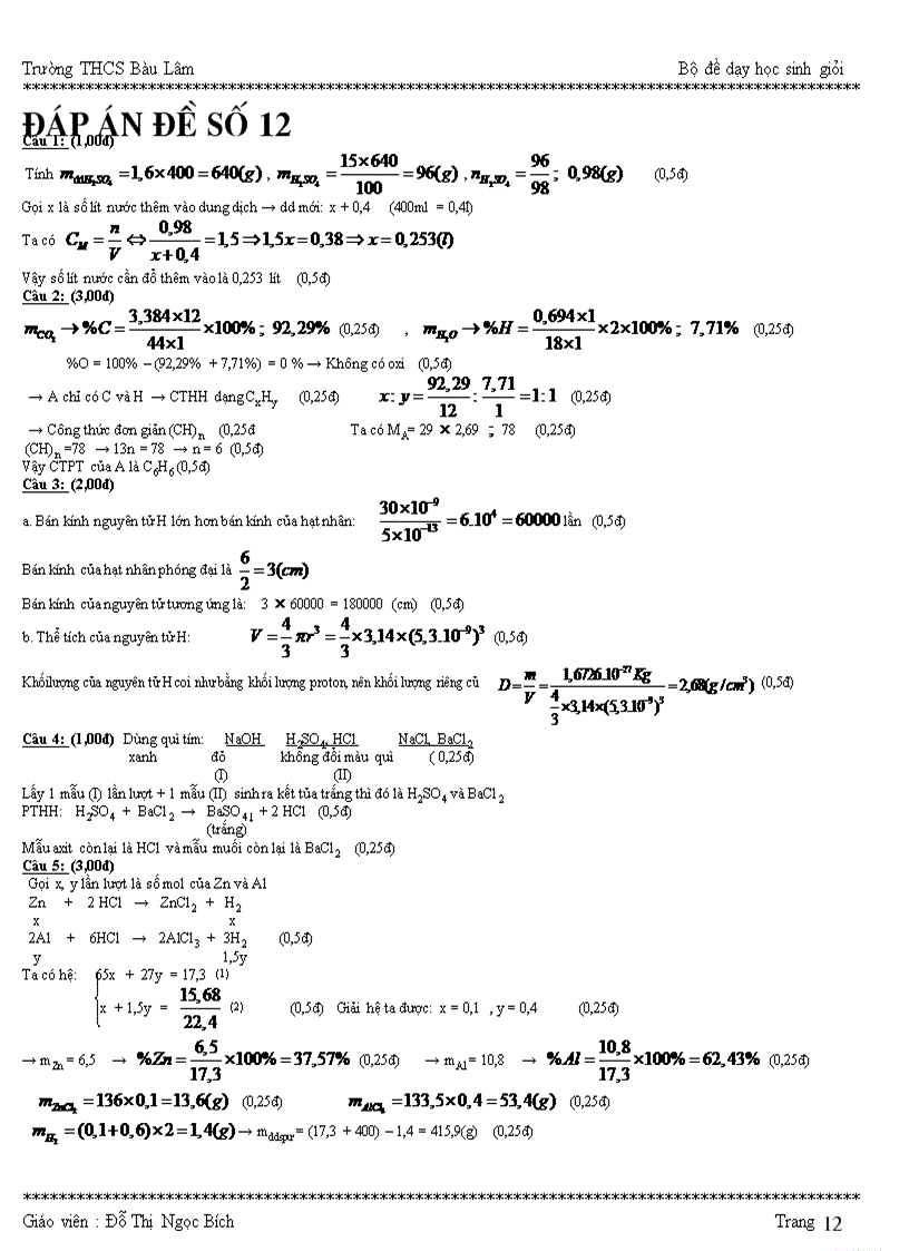 image for page 101 đề luyện thi hsg hóa 9