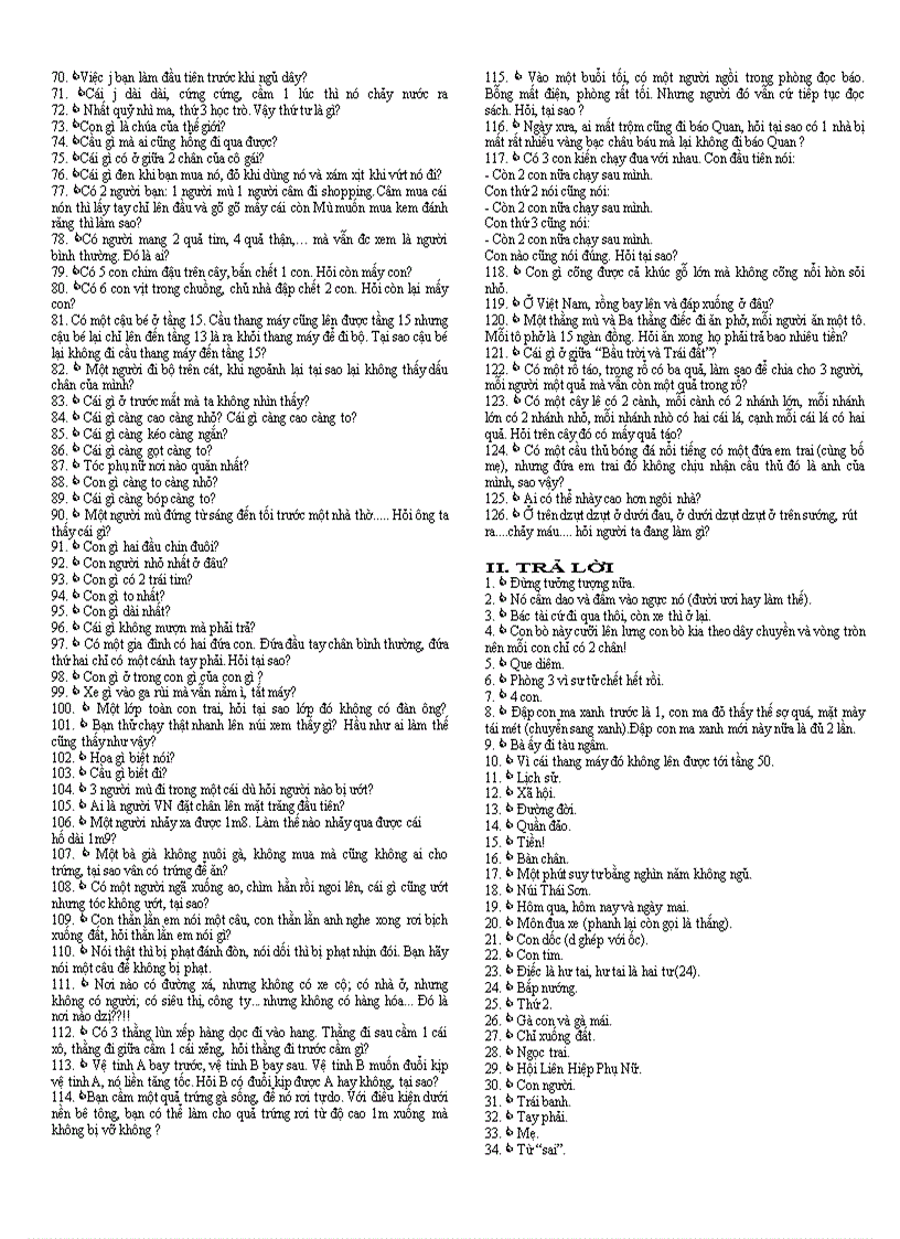 image for page 125 câu đố vui bổ ích