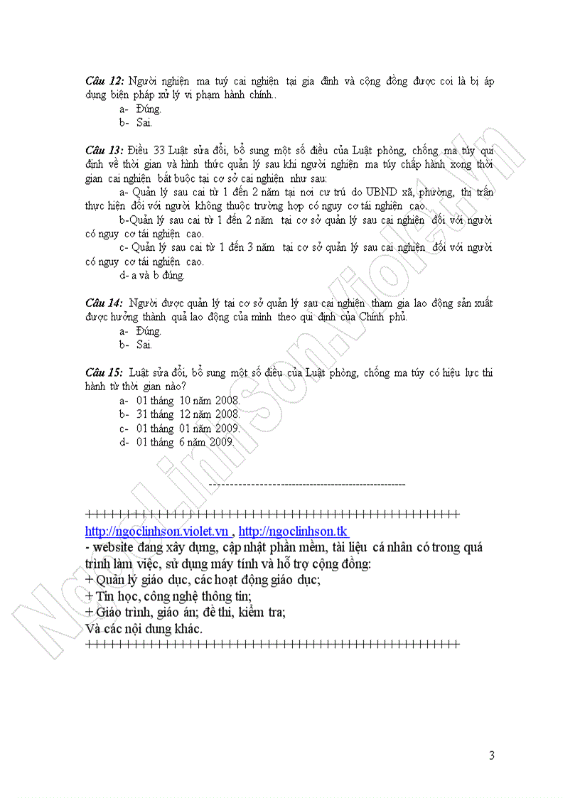 image for page 15 câu trắc nghiệm về Luật Phòng chống ma túy