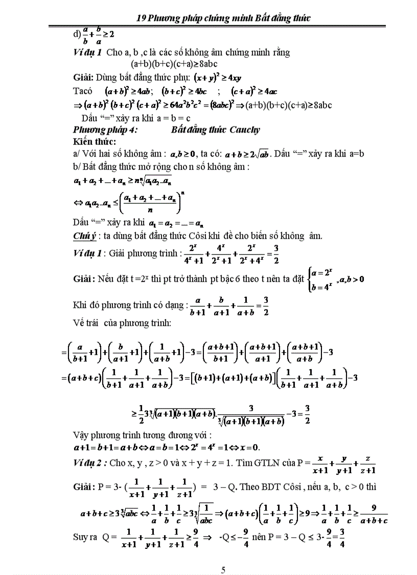 image for page 19 PP chứng minh BĐT THCS