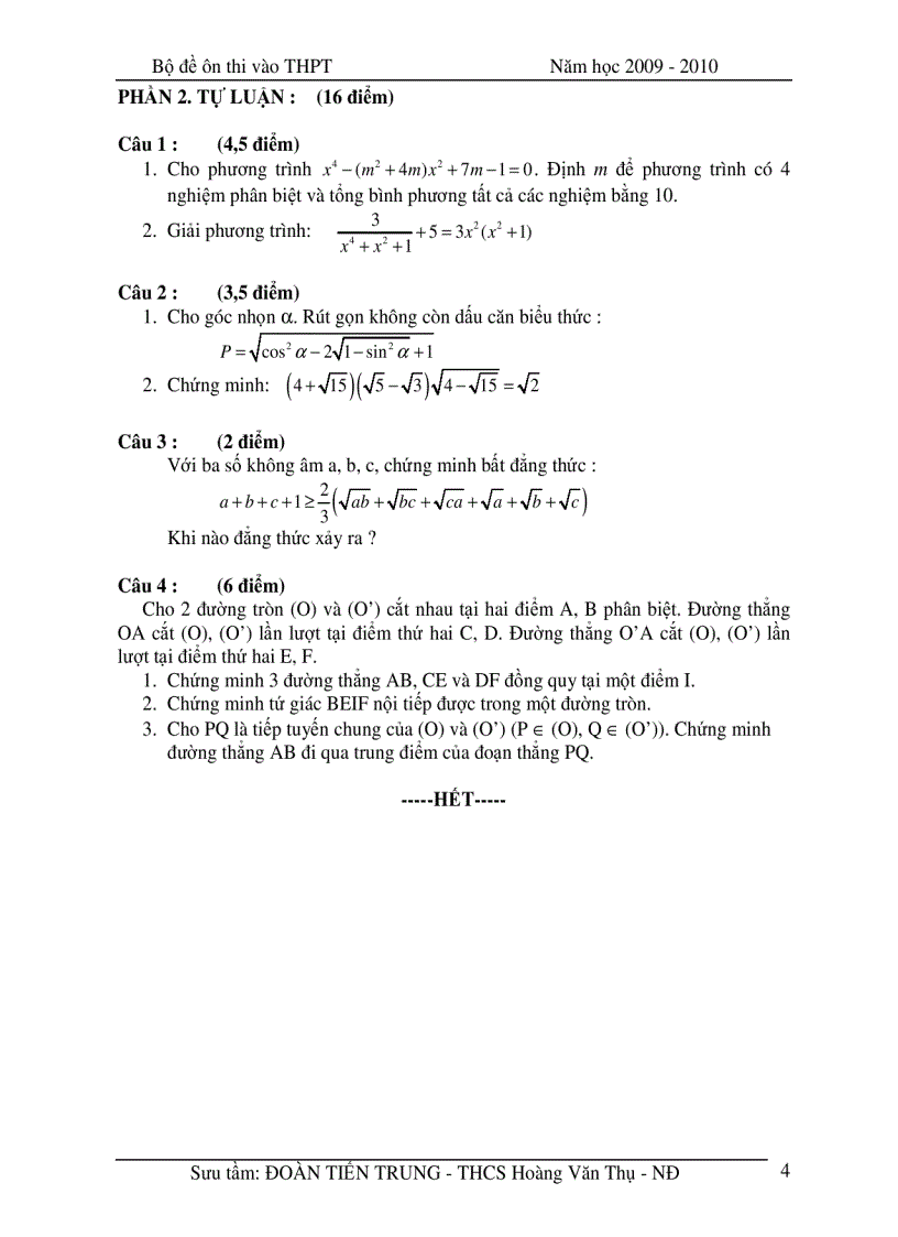 image for page 20 đề thi vào lớp 10 có đáp án