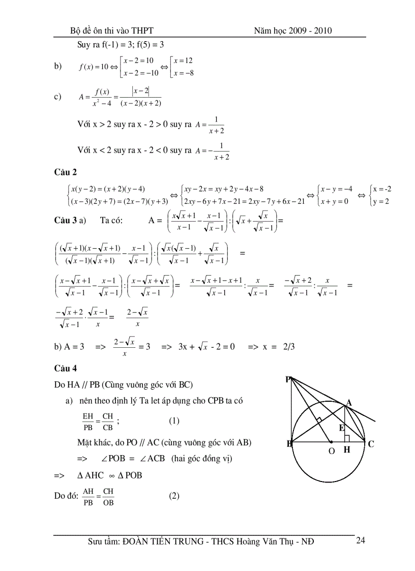 image for page 20 đề thi vào lớp 10 có đáp án