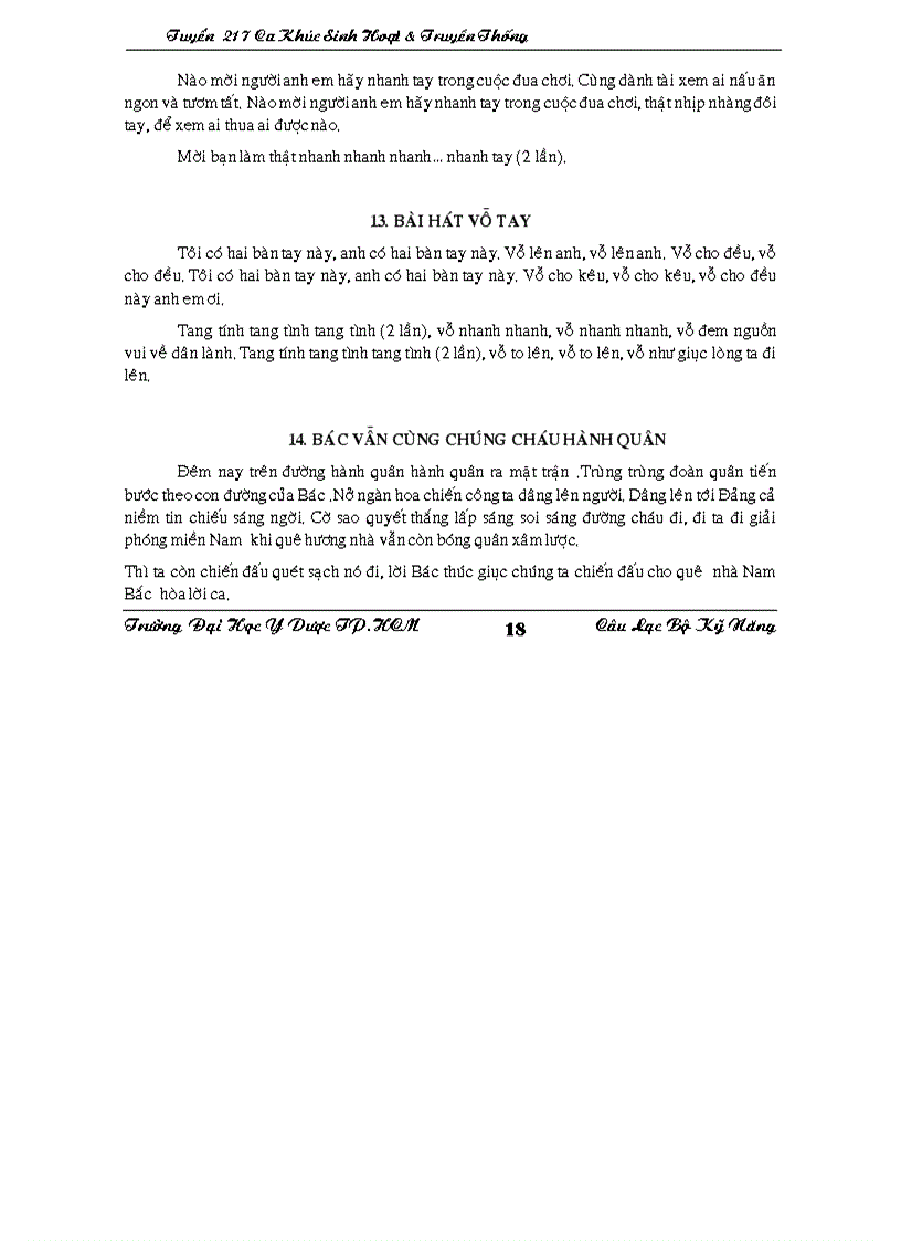 image for page 217 bài hát Đoàn đội