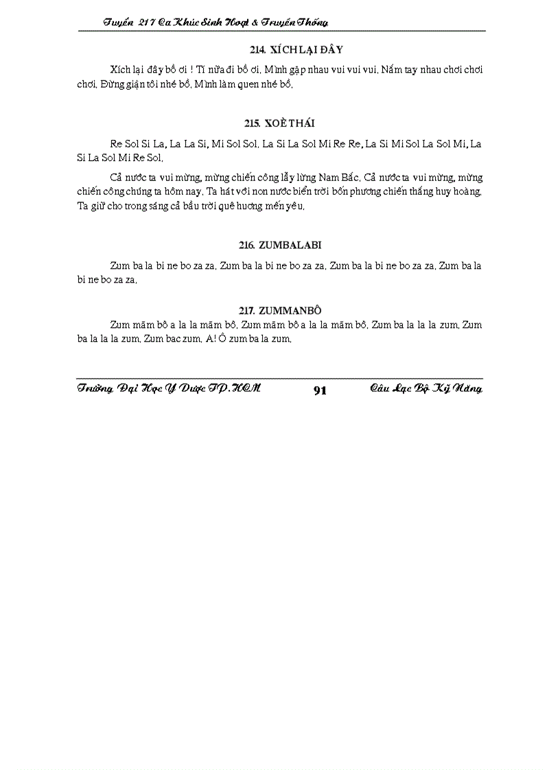 image for page 217 bài hát Đoàn đội