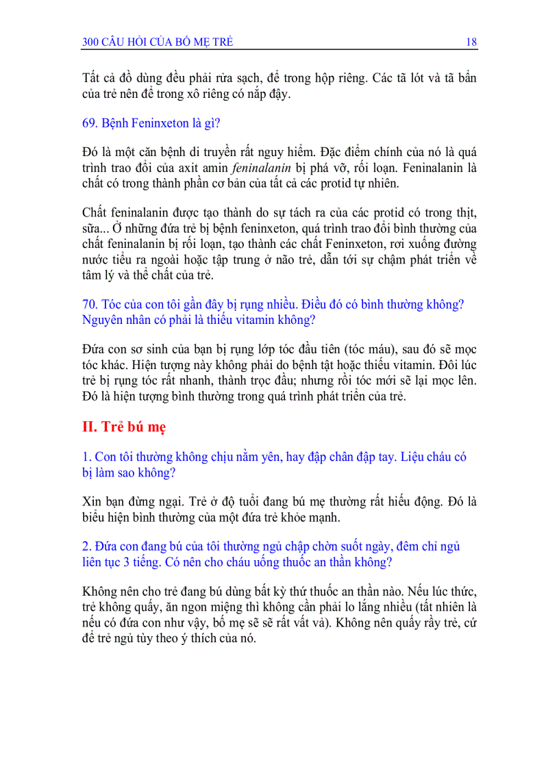 image for page 300 câu hỏi của bố mẹ trẻ