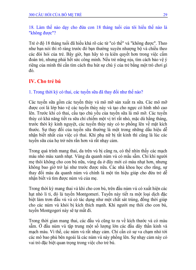image for page 300 câu hỏi của bố mẹ trẻ