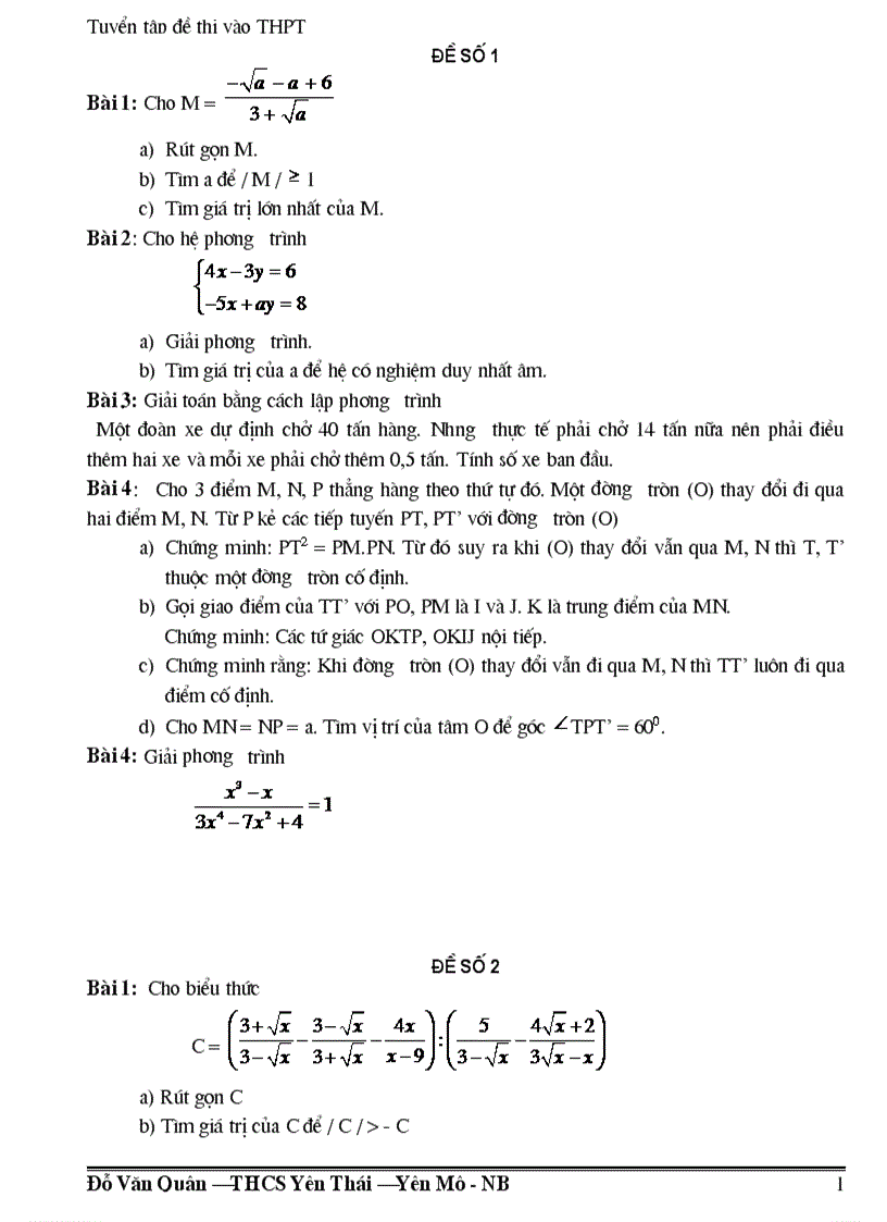 image for page 300 đề đáp án thi vào lớp 10 thpt