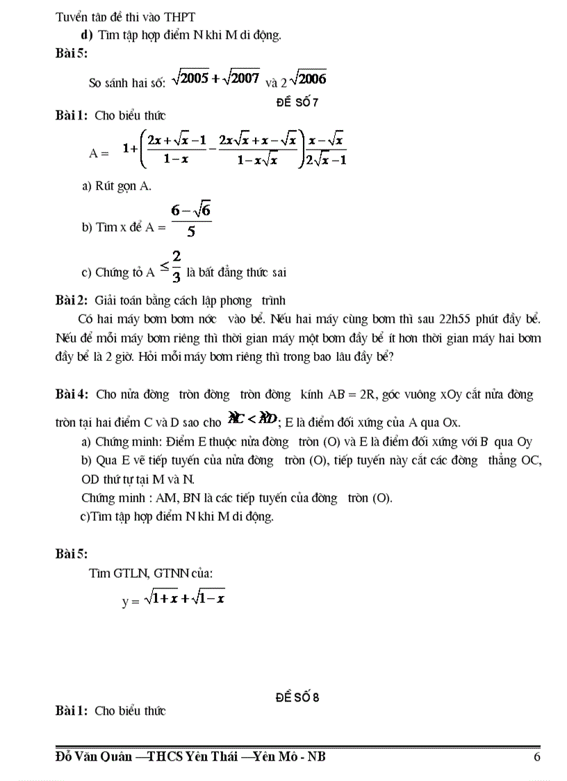 image for page 300 đề đáp án thi vào lớp 10 thpt